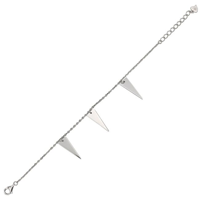 Bratara argint triunghuri Thia