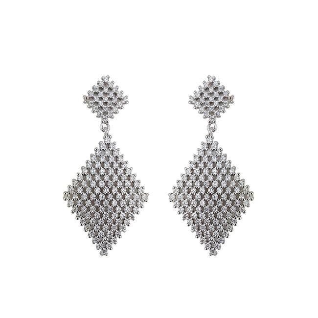 Cercei deosebiti argint Thia cu zirconii