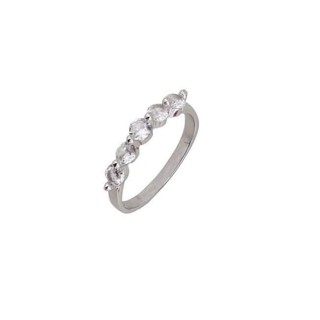 Inel argint elegant zirconii Callia marimea 56