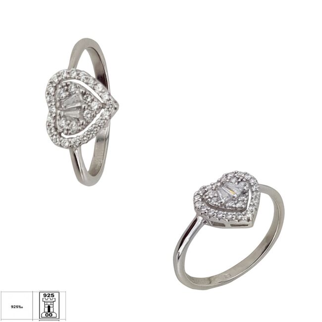 Inel argint 925 Zemra zirconii