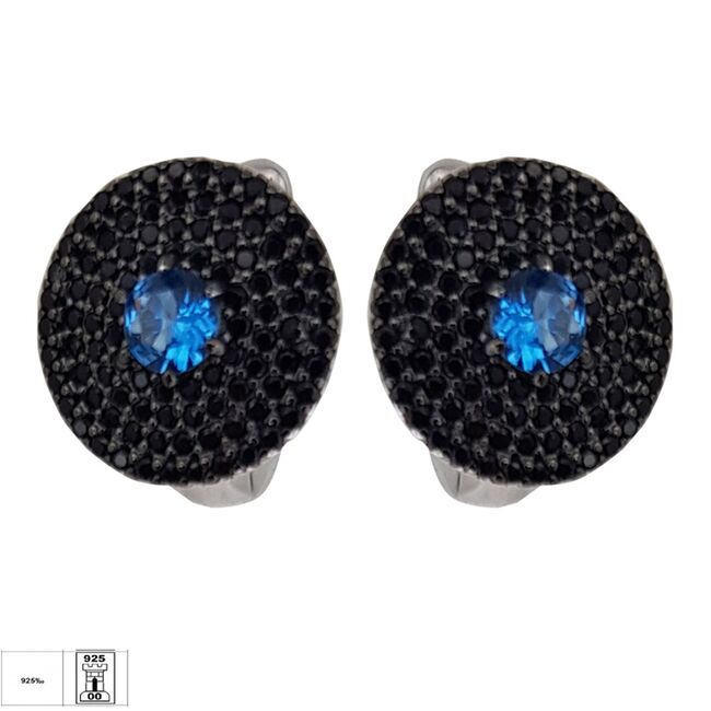 Set argint elegant rotund Ronda