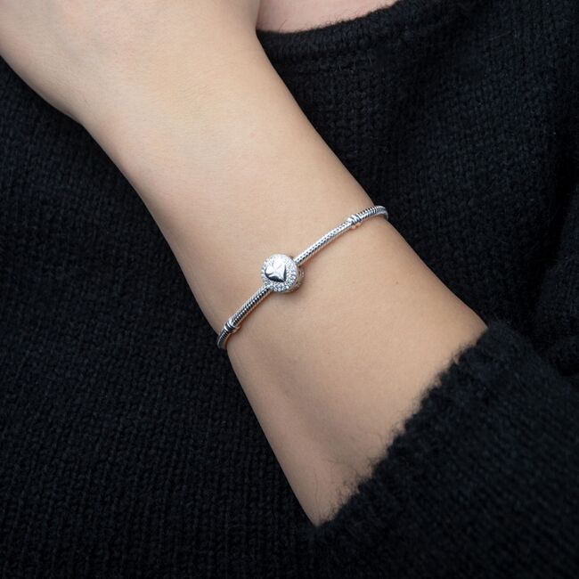 Talisman argint jumatati de inima