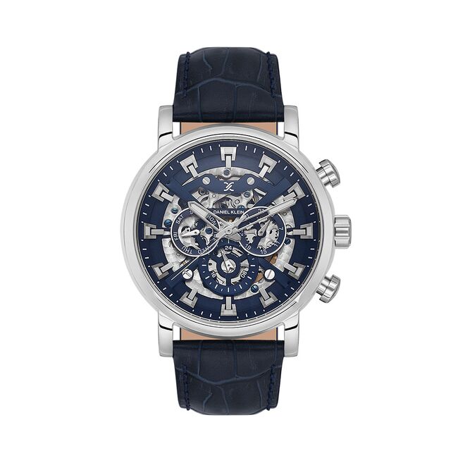 Ceas barbati automatic, Daniel Klein Skeleton, DK.1.13850.2