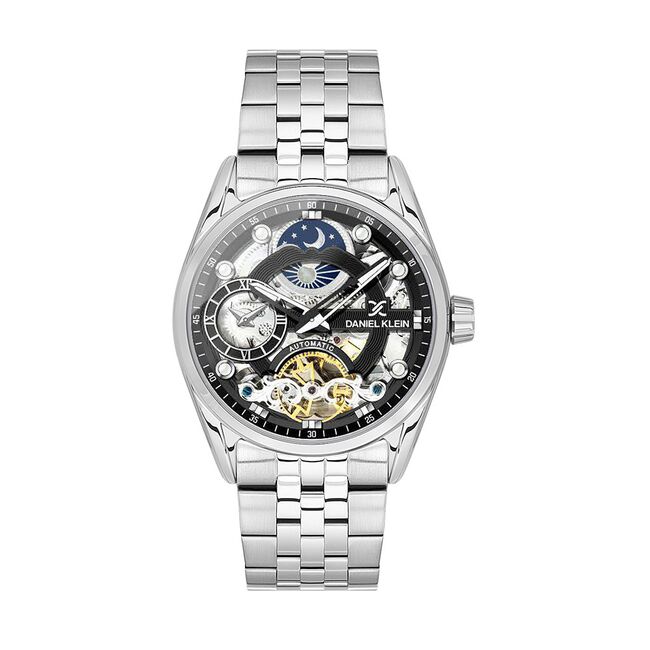 Ceas barbati automatic, Daniel Klein Skeleton, DK.1.13855.2