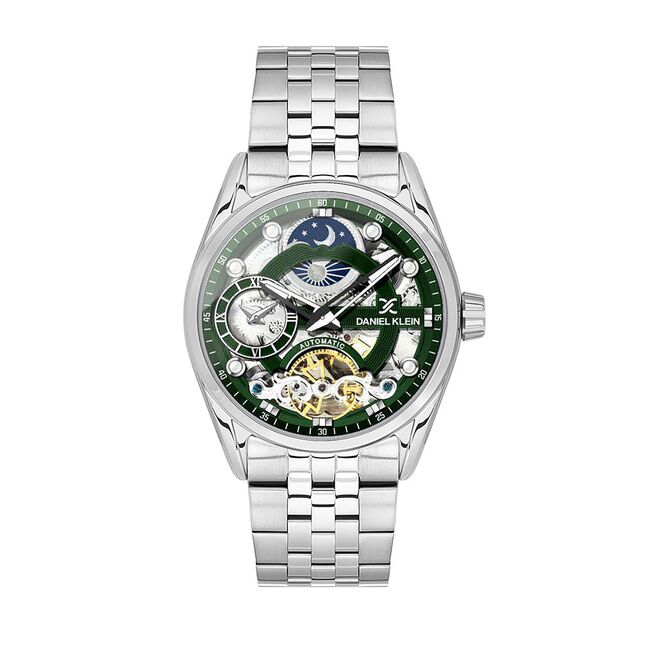 Ceas barbati automatic, Daniel Klein Skeleton, DK.1.13855.4