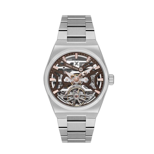 Ceas barbati automatic, Daniel Klein Skeleton, DK.1.13857.2