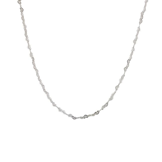 Lant argint inimioare 45 cm Lovely