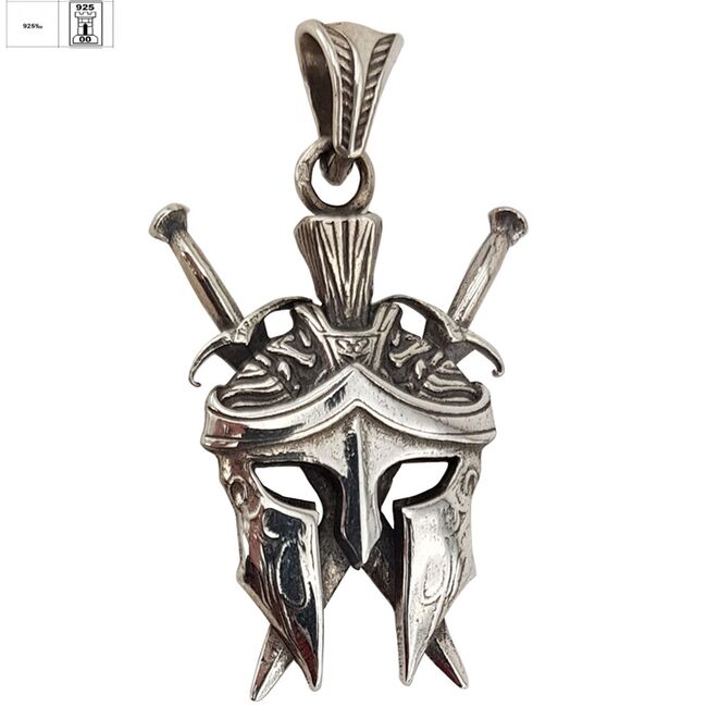 Pandantiv argint coif Armour