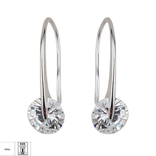 Set argint elegant zirconiu Afra