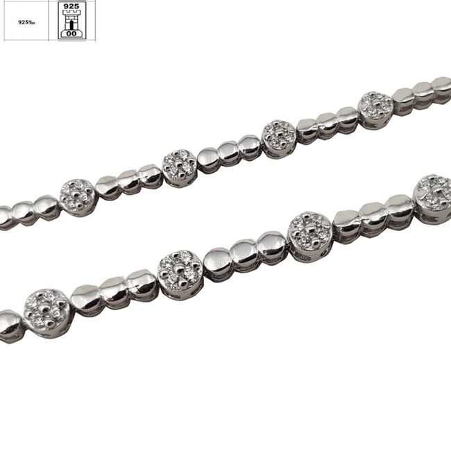 Bratara argint eleganta Thia