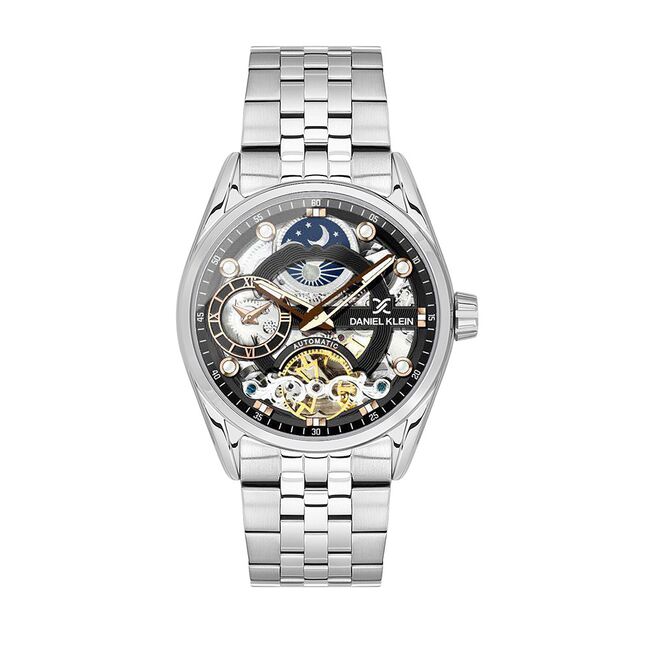 Ceas barbati automatic, Daniel Klein Skeleton, DK.1.13855.5