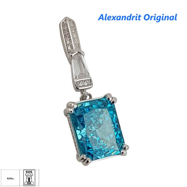 Pandantiv argint alexandrit Thia