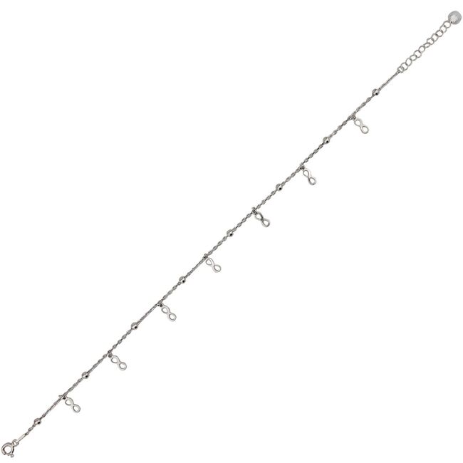 Bratara argint picior infinit Infinity