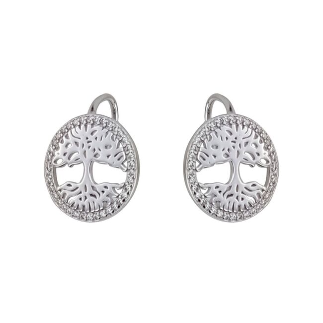 Cercei argint copacul vietii Kaya