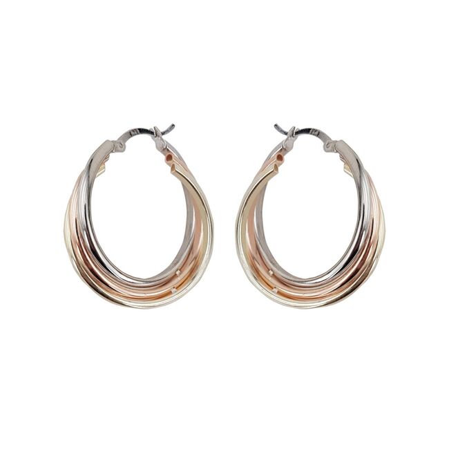 Cercei argint creola Trio