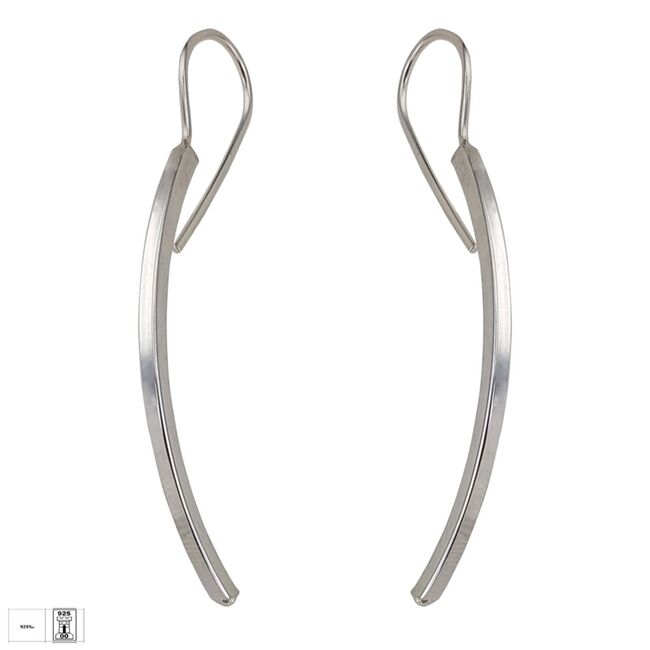 Cercei argint lungi Clara