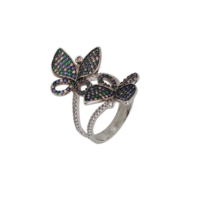 Inel argint deosebit fluturi Inn