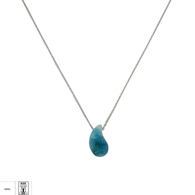 Lant argint elegant Larimar