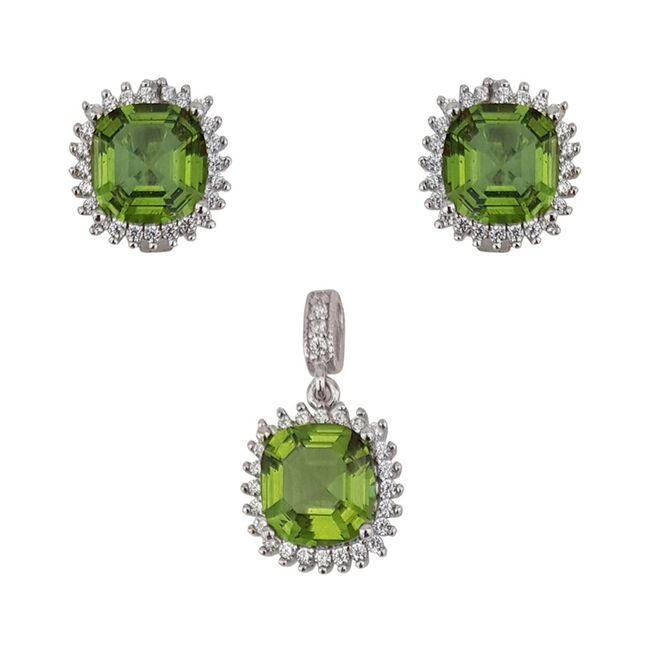 Set argint elegant zultanit Tally