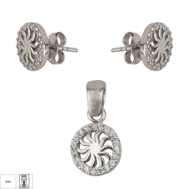 Set argint zirconii Aris