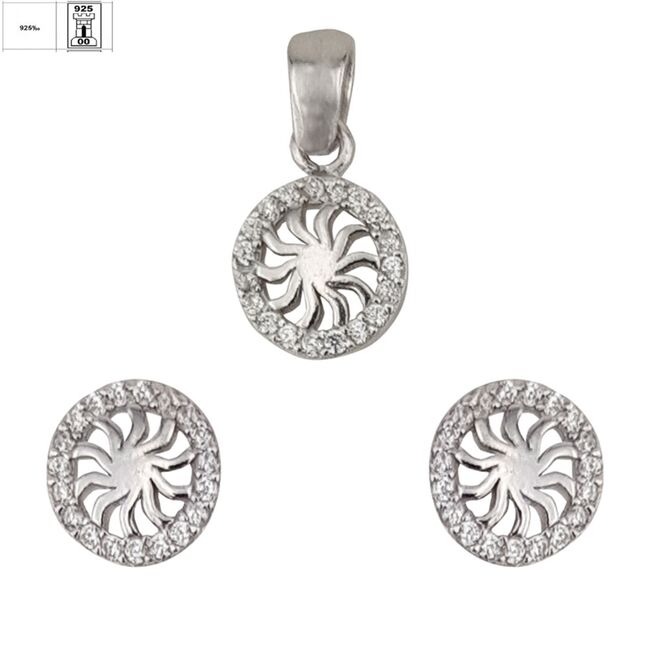 Set argint zirconii Aris