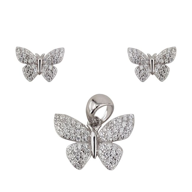 Set argint zirconii Felys