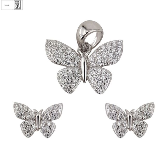 Set argint zirconii Felys