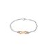 Bratara auriu rose, Daniel Klein, pentru dama, din otel inoxidabil, DKJ.3.2123-4